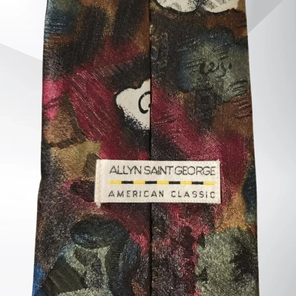 2/$20 Vintage Allyn Saint George American Classic Tie 57